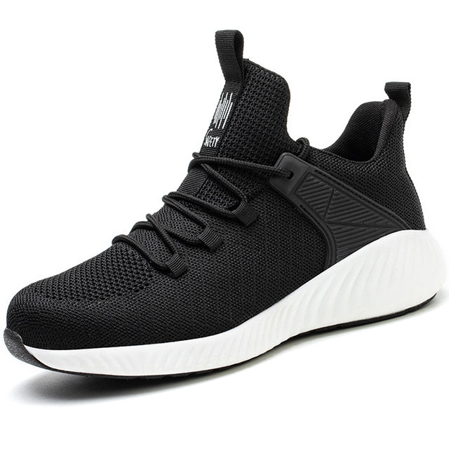 Men Work Safety Shoes Anti-puncture Working Sneakers Male Indestructible Work Shoes Men Boots Lightweight Men Shoes Safety Boots