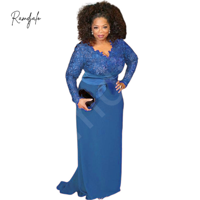 2022 Plus Size Mother Of The Bride Dresses Burgundy Lace Long Sleeves V Neck Sash Red Carpet Formal Wedding Party Gown Madrinha