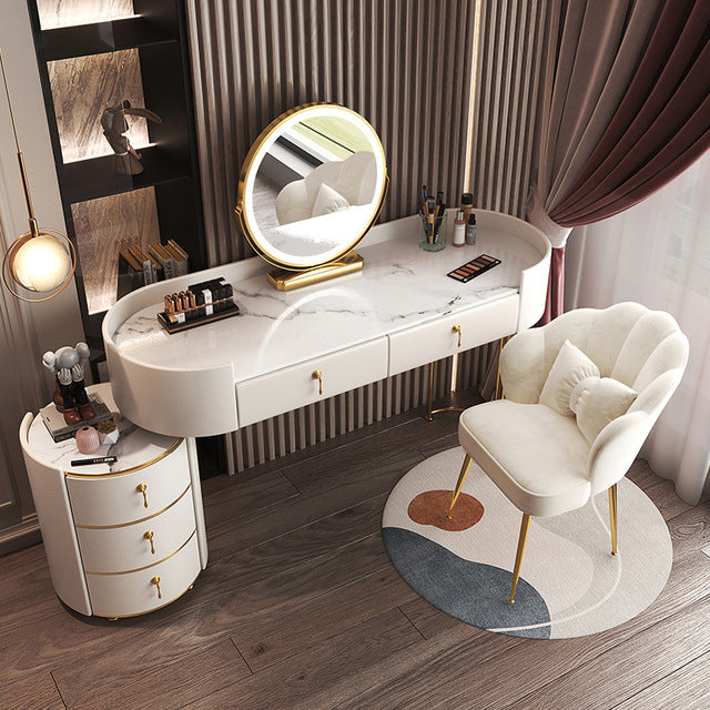 Dressing Table Bedroom Modern Minimalist Multifunctional Storage Cabinet Makeup Cabinet Bedroom Furniture Home Furniture Vanity
