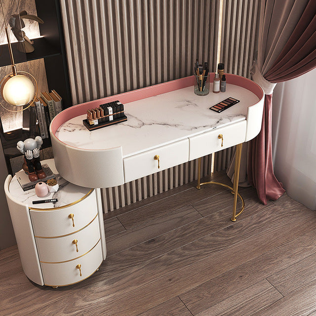 Dressing Table Bedroom Modern Minimalist Multifunctional Storage Cabinet Makeup Cabinet Bedroom Furniture Home Furniture Vanity
