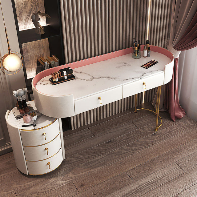 Dressing Table Bedroom Modern Minimalist Multifunctional Storage Cabinet Makeup Cabinet Bedroom Furniture Home Furniture Vanity